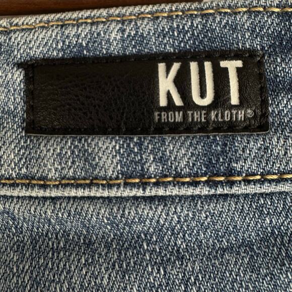 KUT FROM THE KLOTH SOPHIE HIGH RISE BERMUDA SHORTS MEDIUM WASH NWT WOMEN'S 0 - Picture 11 of 15